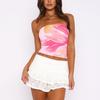 Printed Tube Top Womens Summer Updated Sleeveless Top Vest Women