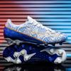 Chaussures de Football Populaires Basse Coupe Longs Crampons Crampons Cassés, Chaussures d'Entraînement Professionnel pour Jeunes Étudiants, Chaussures de Football Spéciales