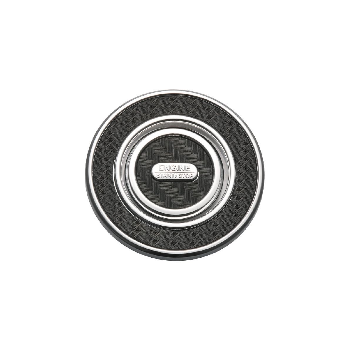 

CARMATE Car Dress Up Parts Push Start Button Cover Suzuki A Type Carbon Style DZ190