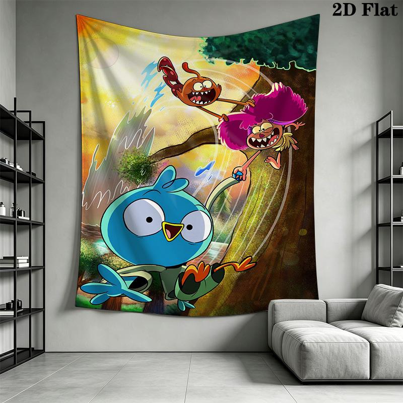 Anime Characters Pattern Home Decor Tapestry, Wall Hanging, Decorative RV Wall Cloth.XGT0914303