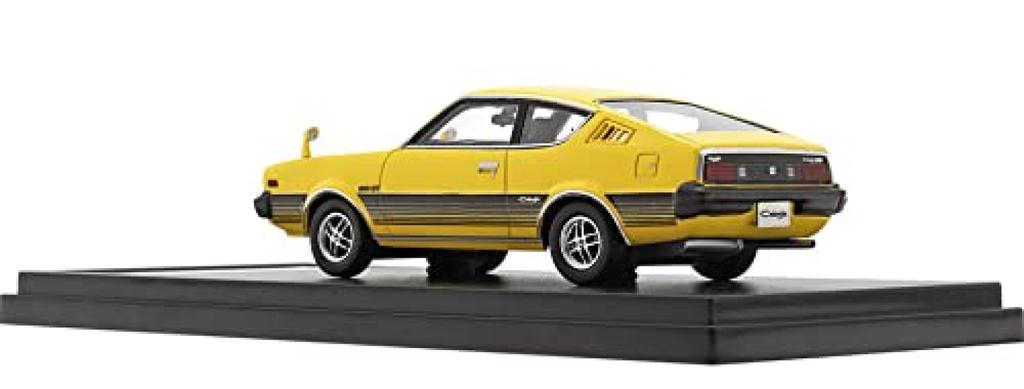 Hi Story Mitsubishi LANCER Celeste 2000GT Yellow Finished Product HS357YE 1/43 (1979)