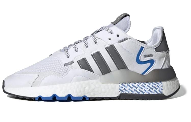 

Adidas Originals Nite Jogger Gray White Blue FV6624 36