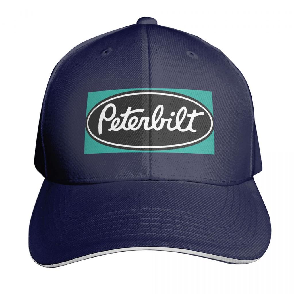 Peterbilt Lastbilsracing Logotyp Keps Mode Casual Basebollkepsar Justerbar Hatt Hip Hop Sommar Unisex Basebollkepsar