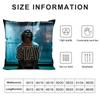 Singer The Kid L-Laroi Cushion Cover Soft Plush Fabric Double-Sided Printed Sofa Cushion Cover For All Seasons Home Decor Gift