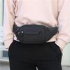 Pánský balíček na prsa Vodotěsná outdoorová sportovní taška Plátěná taška Korejská taška do pasu Fanny Pouch Crossbody Pánská banánová taška