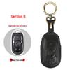 Genuine Leather Key Case for Buick: Envision, Excelle, GL8, Verano, Regal, LaCrosse