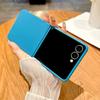 Luxury Matte Slim Candy Color Armor Case For Samsung Galaxy Z Flip 7 6 5 Zflip 4 3 Flip7 Solid Liquid Silicone Shockproof Cover