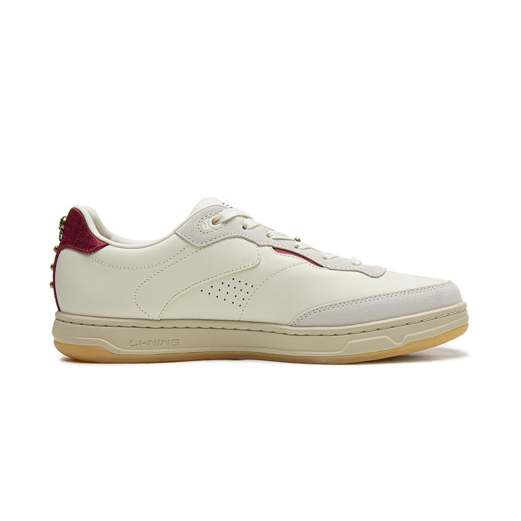 Li Ning X GUGONG Hedge Slip Resistant Cushioning Breathable Height Increasing Low Top Skateboard Shoes Unisex AGCV459-1