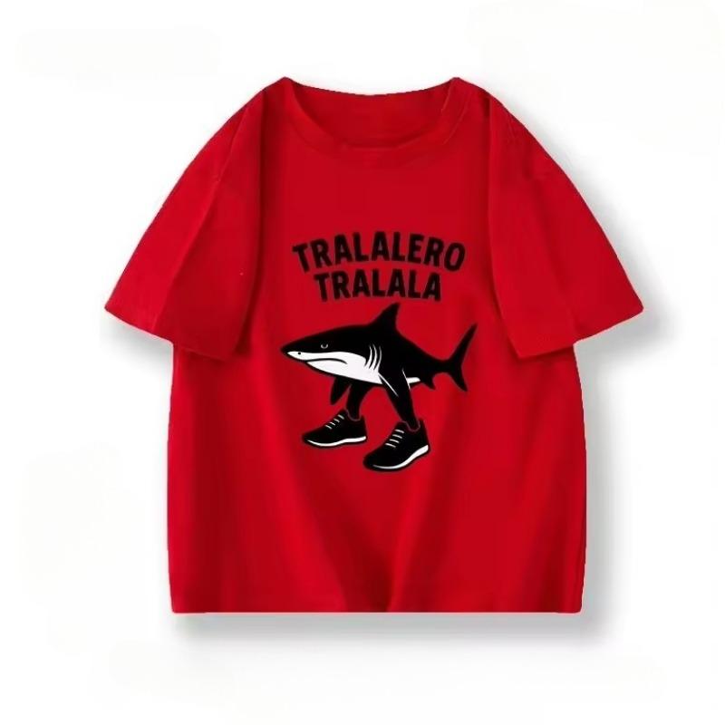 

Loose Solid Classic Style Short-sleeves Summer Streetwear Cotton Tops Humor Versatile Fashion Printed Daily Men Women T-Shirts 3XL