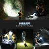 WUBEN L50 Powerful 1200 Lumen Tactical 6 Dimming IP68 Up to 143 Hours of LED Compact and Ideal for Power and Evacuations Flashlight, Rechargeable,