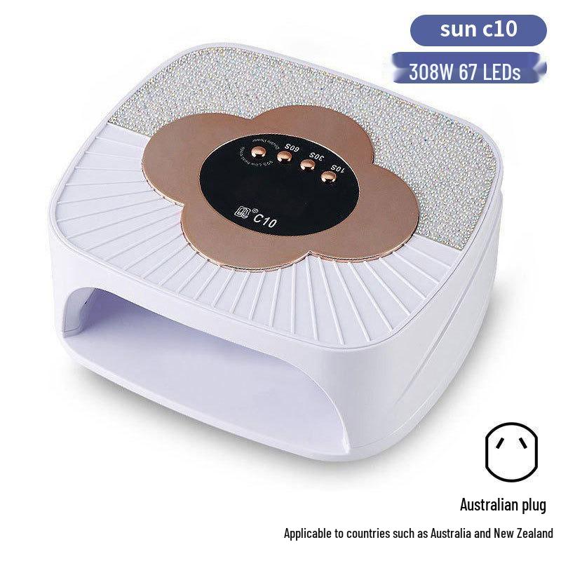 256W High Power UV/LED Dual Light Nail Curing Lamp