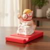 Mascot Zodiac Horse Phone Stand Ornament Festival Decorative Animal Statue 2026 Horse Ornaments Holder Lifelike Chinese Style