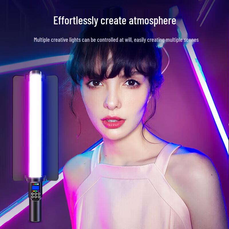 Jiman Tu Portable RGB LED Photography Fill Light Stick