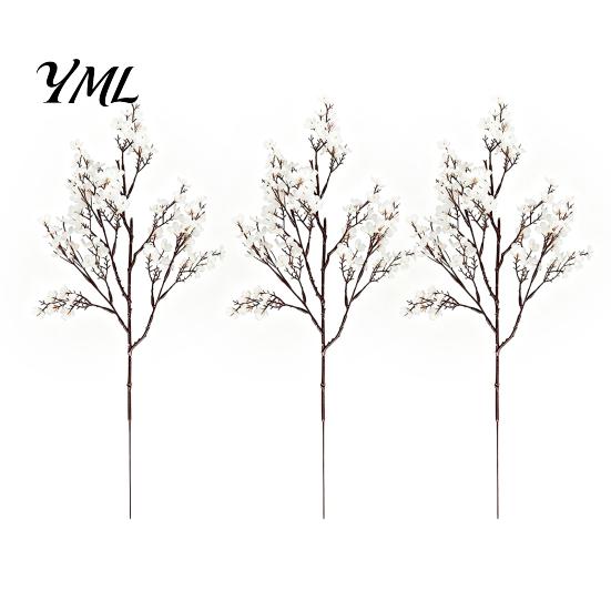Durable Faux Plant Accents for Home Realistic Artificial Flowers Autumn Decoration, Silk Floral Decor Branches Halloween Table Centerpiece And Indoor