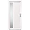 VidaXL Porte d'entrée Blanc 98x208 cm PVC 3157098