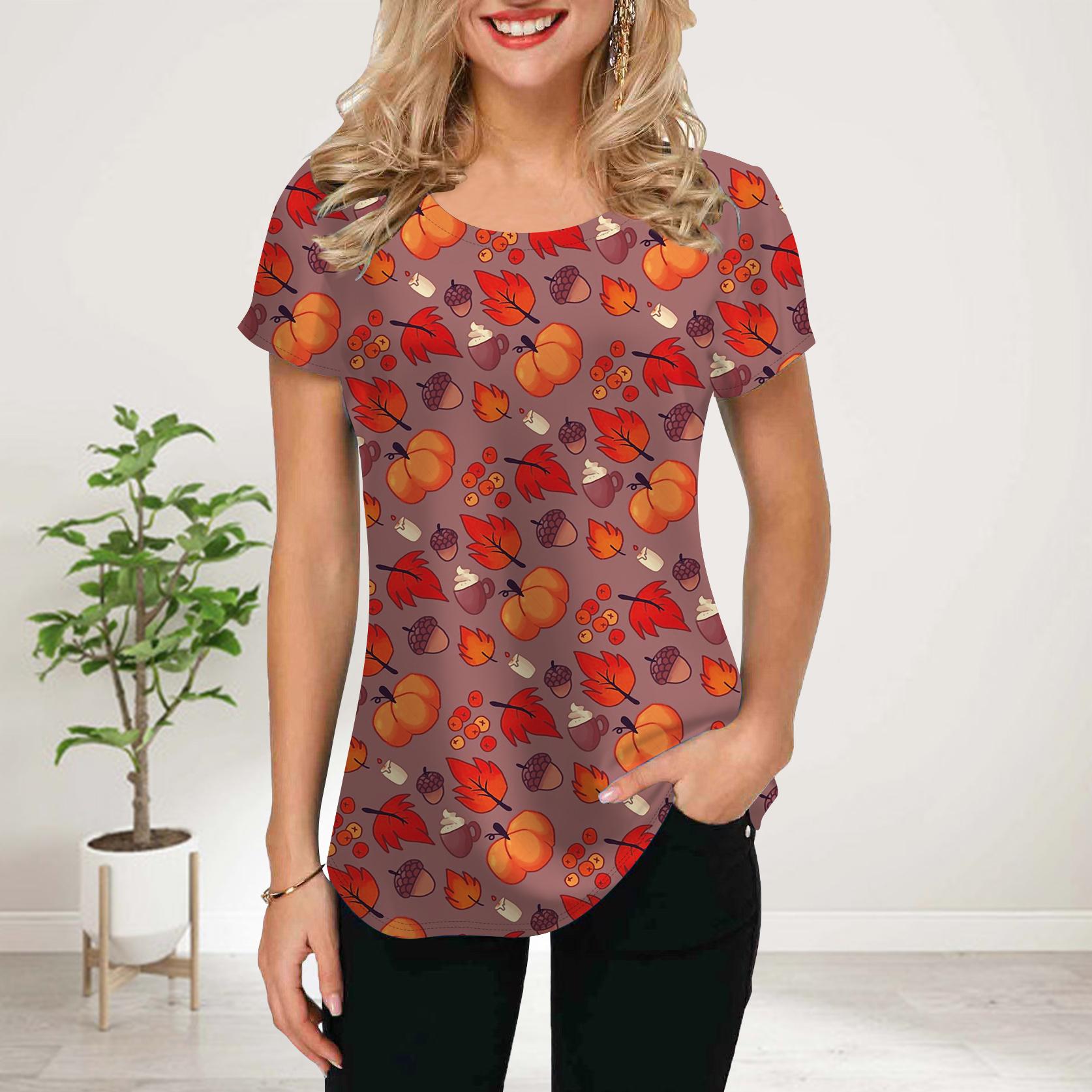 Женская летняя футболка с принтом фиолетовой розы — фото 2