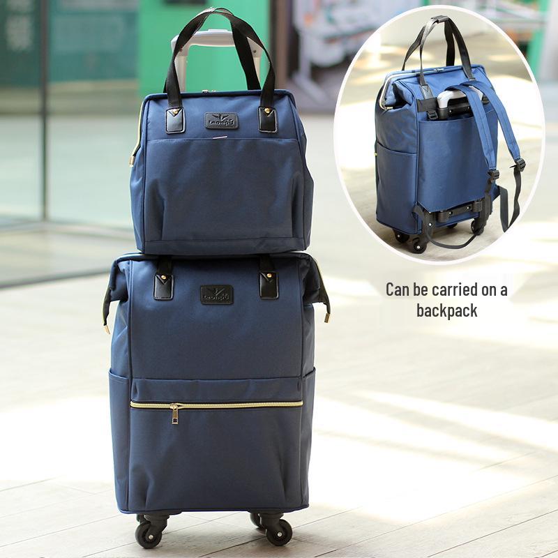 

Легкая женская дорожная сумка на колесиках в корейском стиле - Сумка большой вместимости для коротких поездок Large