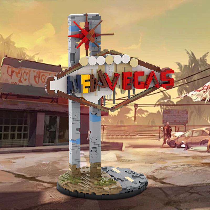 Fallout New Vegas Конструктор Модель Игрушка Подарок MOC-232518
