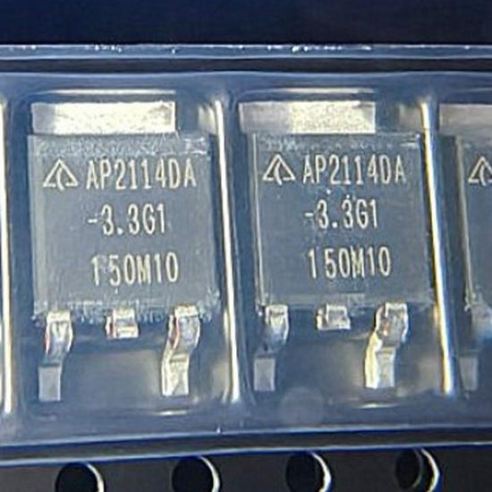 

AP2114DA-3.3TRG1 TO252 Linear Voltage Regulator, 3.3V DIODES Taiwan