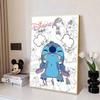 Disney Diamant Malerei: Stitch wird verrückt Kreative Illustration 5D Diamantmalerei Kunst Stickerei Kreuzstich Raumdekoration