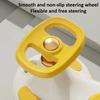 Cute Kids Swing Wiggle Car Anti-Tip Universal Wheel Sliding Car with Music Lighting Children Outdoor Interactive Ride on Toy