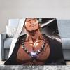 Zoros Vintage Tattoo Ornament Art Flannel Blanket Autumn Warm Throw Blanket for Kids Living Room Comfortable Sofa Bed Cover