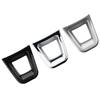 For Volkswagen VW Polo 2014+ Passat B7 B8 Golf 7 MK7 Jetta MK5 MK6 2015 - 2018 Steering Wheel Panel Sticker Trim Cover Styling