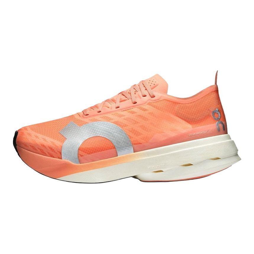 On Cloudboom Strike Running Shoes Men's Orange Silver 3ME30484836