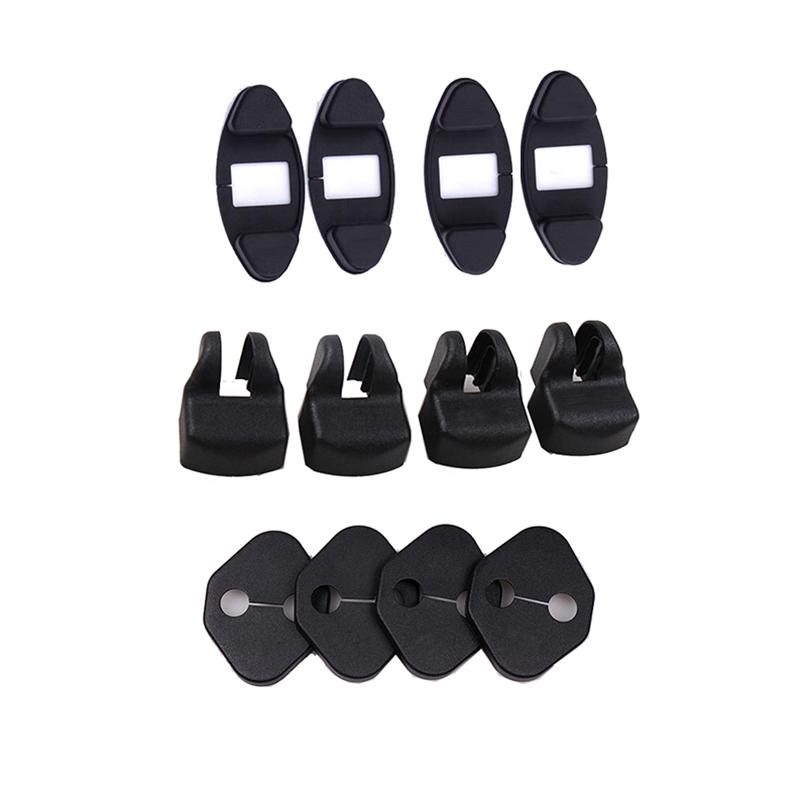 

Защитный коврик для дверного замка автомобиля + защитный чехол для проверки ручки, подходит для Corolla Highlander Kluger 2014 2015 2016 Авто