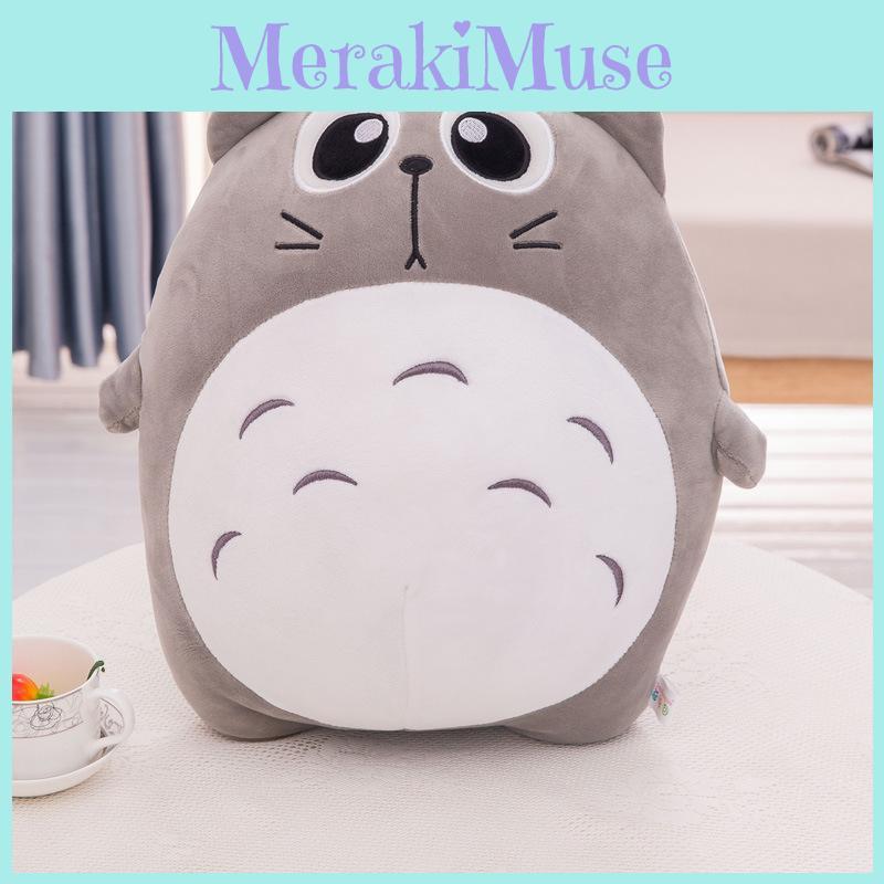 Cuter Totoro Plush Toy Pillow For Kids Bedroom Decor With Soft Short Plush Material Gift For Girls And Boys