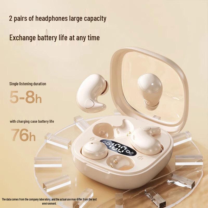 YWS Mini Invisible Bluetooth Sleep Earbuds