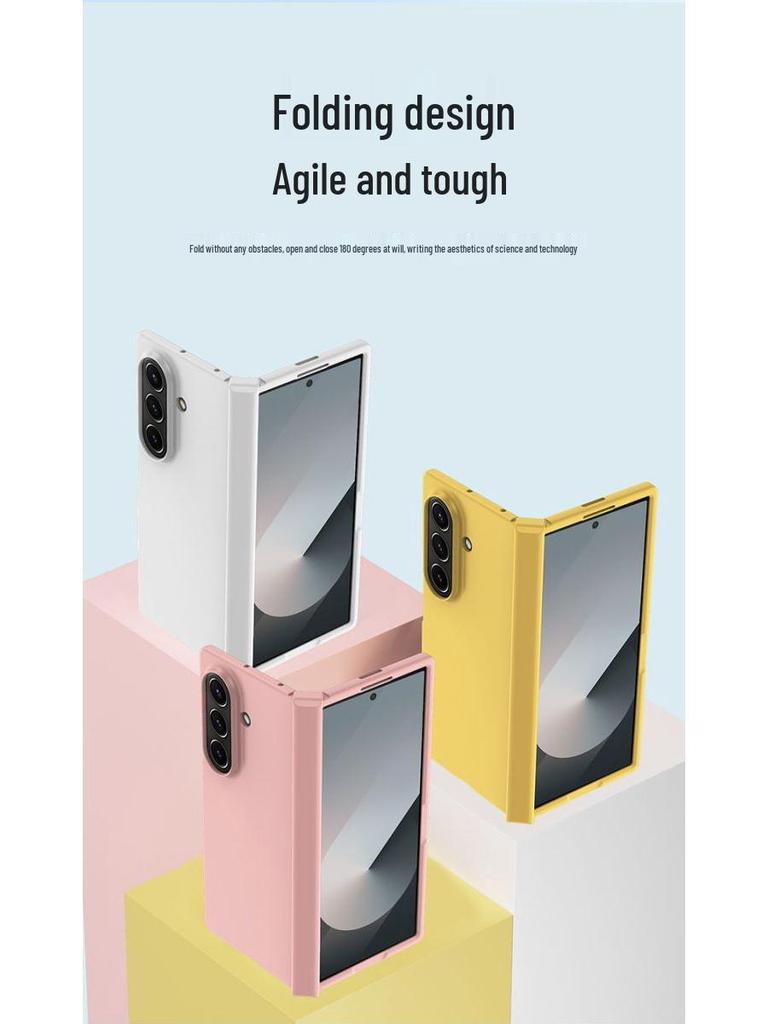 Samsung Z Fold7 Case: Full Coverage, Anti-Drop, Folding Flip Design for Men and Women