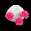Crystal Drop Glue Three-dimensional Mold 3D Rose Tulip Small Wreath Decoration Mold DIY Silicone Jewelry Decoration Mold