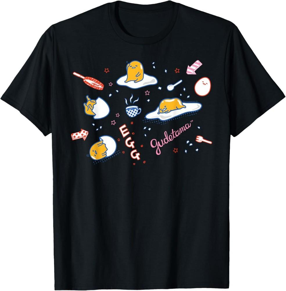 Gudetama Doodle Tshirt S
