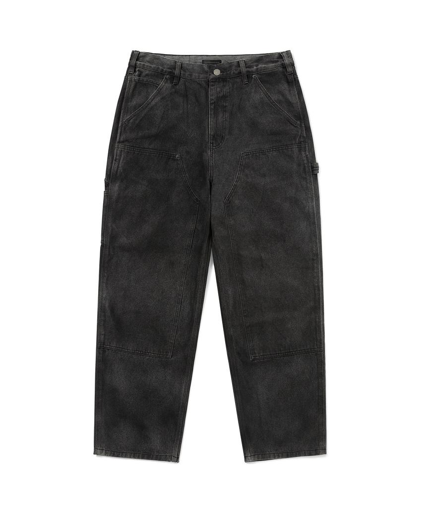 THISISNEVERTHAT Denim Double Knee Pant Washed Black