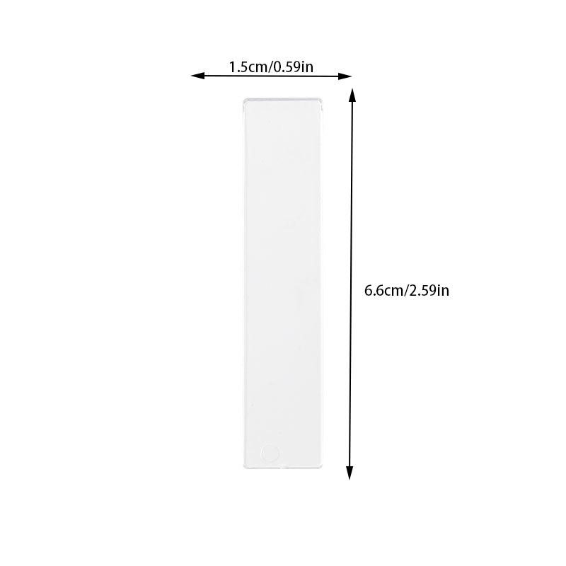 Set mit künstlichen Nagelspitzen, Nailart-Displayständer, transparenter Praxis-Halter für Acryl-Gel-Nagellack, Streifen, Maniküre-Vorführwerkzeuge