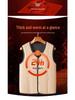Winter Men's Thickened Cotton Vest: Mid-Aged & Elderly Wear