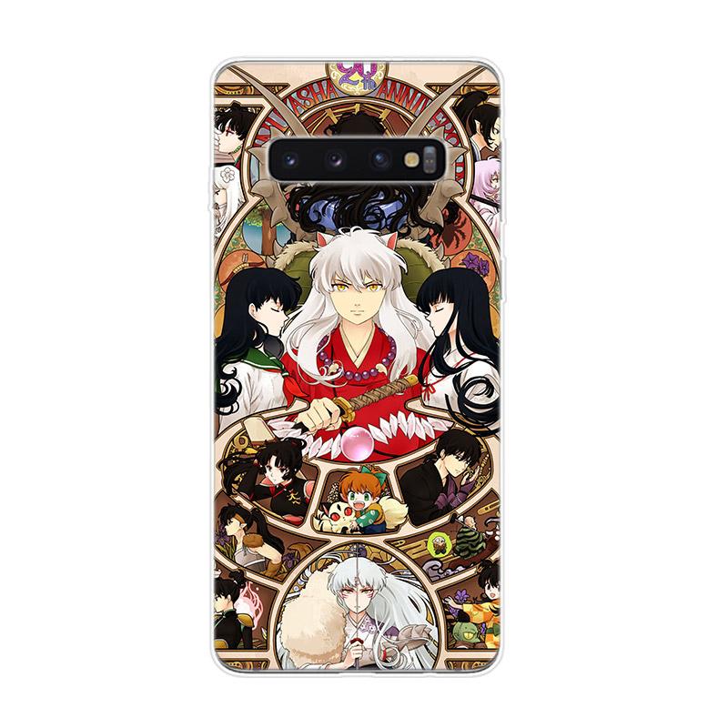 Cartoon Anime Inuyasha Für Samsung Galaxy S22 Pro S21 S20 FE Ultra S10 S10E Lite S9 S8 Plus S7 S6 Rand weiche Telefon Fall