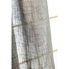 Voilage ajustable + 8 anneaux pince 140 x 270 cm Polyester effet lin "Nia" Le fil d'Ariane