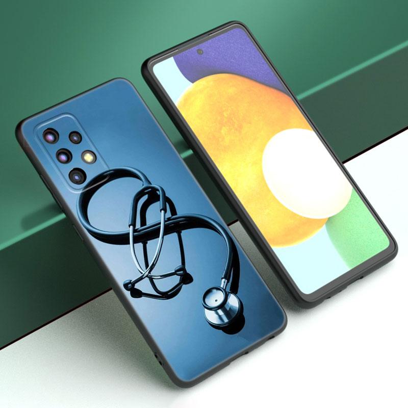 Doctor Nurse Health Phone Case For Samsung A04 A21 A30 A50 A52 S A13 A14 A22 A23 A32 A53 A73 5G A11 A12 A31 A33 A51 A70 A71 A72