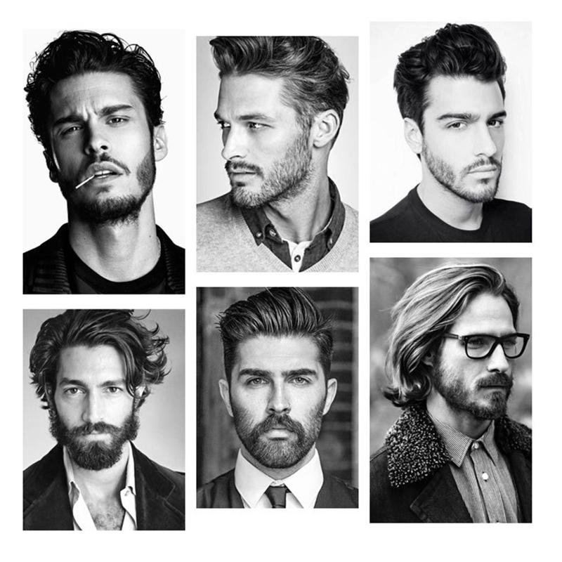 Men Beard Brush Wood Handle Boar Bristle Moustache Cleaning Brush Hairdressing Anti Static Barber Hair Styling Comb Shaving Tool