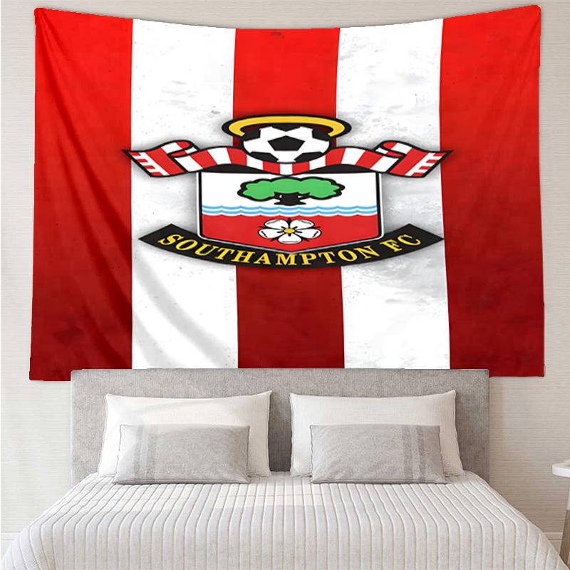 1PC Fc Crest Design Printed Tapestry Room Decoration Wall Hanging for Living Room Bedroom, Dormitory, Birthday and Christmas Gifts
