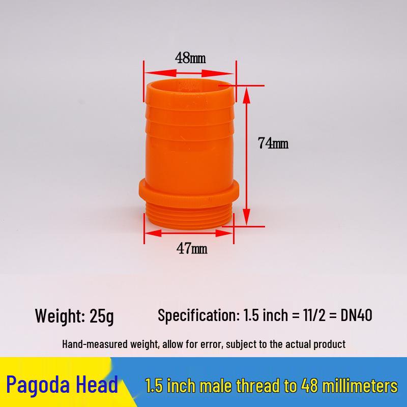 POM Anti-Corrosion Plastic Steel Connector with Internal and External Threads for Water Pipes and Tanks