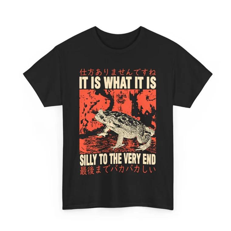 

It Is What It Is Frog T-Shirt L