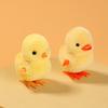 1pc Jumping Chicken Duck Toy, Simulation Plush Jumping Duck Interactive Toy, Small Animal, Birthday Gift