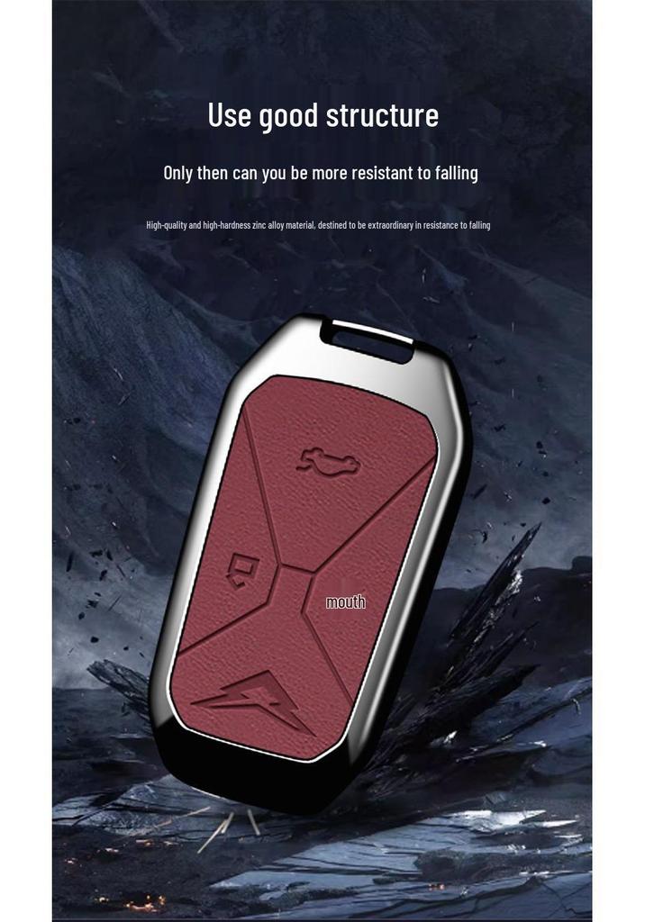 2024 Kaiyi Kunlun 300/500 Key Cover: New Energy Remote Metal Protective Shell