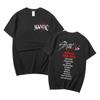 Combination Straykids Around Harajuku Print Fashion Men'S And Women'S T-Shirts Tops Short Sleeves