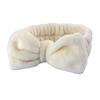 1/2/3pcs Bow Headband Wristband Set Towel Elastic Soft Washing Face Shower Make Up Yoga Sports Skincare Headband For Women Girls