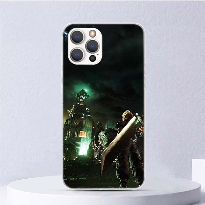 

Final Fantasy Game Soft Case For iPhone 16 17 Air 16E 15 Plus 11 12 13 Mini 14 Pro Max Phone Cover Apple 7 8 SE Coque Funda 16 1 iPhone 11