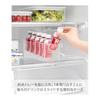 Yamazaki Jitsugyo Refrigerator Mini Drink Storage Case White W5.5 X D31.2 X H9.2cm Tower Refrigerator Storage Storage Tray 1444